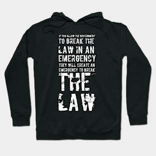 Emergency law Hoodie